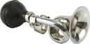 SONNETTE TIMBRE POUET-POUET CHROME BUGLE.