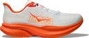 Chaussures Running Hoka Mach 6 Blanc/Rouge Homme