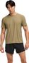 T-Shirt Running Hoka Airolite 2.0 Kaki Homme