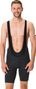 Pantaloncini con bretelle Active Vaude neri