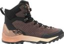 Lowa Explorer Gore-Tex Mid wandelschoenen, bruin/bordeauxrood, dames