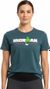 Women's Turquoise Blue Ironman Portugal-Cascais Short Sleeve T-Shirt