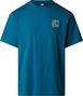 Maglietta The North Face Connect Graphic Blu Unisex