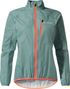 Giacca antipioggia da donna Vaude Drop III Dusty Moss Green