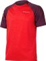 Maillot Manches Courtes Endura SingleTrack Grenade Rouge / Violet