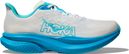 Chaussures Running Hoka Mach 6 Blanc/Bleu Homme