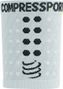 Bandeaux Poignet Compressport Racing Sweatbands Blanc (Paire)