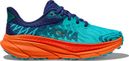 Chaussures de Trail Running Hoka Challenger 7 Bleu Orange