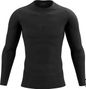 Compressport On/Off Base Layer LS Top Langarmshirt Schwarz