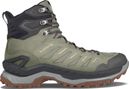Zapatos de senderismo Lowa Innovo Gore-Tex Mid Verde Hombre