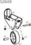 Thule 52849 Kit support roue droite pour EasyFold XT-THULE