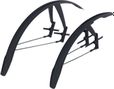 Paire de Gardes-Boue BBB Avant et Arrière DiscGuard 28" Noir