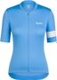 Maillot Rapha Core Jersey Bleu/Blanc Femme