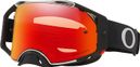 Máscara de pistola Oakley Airbrake MX Tuff Blocks negra Antorcha Prizm MX Roja Ref. OO7046-B2