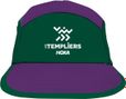Hoka Les Templiers Performance Cap Groen/Paars