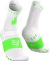 Compressport Pro Racing v4.0 Run High Ironman 2026-sokken Groen/Wit