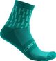 Chaussettes Femme Castelli Aero Pro 9 Vert