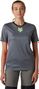 Fox Defend Race Women's Short Sleeve Jersey Grey