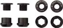 Set of 4 Wolf Tooth Chimney Screws and Nuts 1X 6mm Black