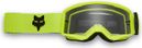 Máscara Fox Main Ecran Clear Junior Amarillo Fluo