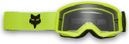 Masque Junior Fox Main Ecran Clear Jaune Fluo