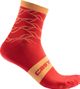 Calcetines Castelli Climber'S 3.0 12 Rojo Mujer