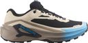Chaussures Trail Salomon Genesis 2 GTX Beige/Bleu Homme