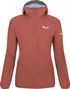 Women's Salewa Agner Powertex 3L Waterproof Jacket Red