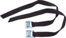 Sangles de serrage 40 cm avec boucle acier pour porte vélo .