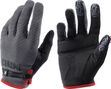 Guanti da ciclismo lunghi cromati grigi / neri