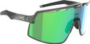 AZR Speed RX Crystal army varnished goggles/Green hydrophobic lens
