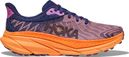 Trail Running Schuh Women Hoka Challenger 7 Pink Blue Orange