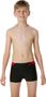Speedo E10 Boom Splice Costume da bagno da ragazzo nero rosso