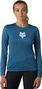 Fox Ranger TruDri Women's Slate Blue Long Sleeve Jersey