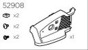 Thule 52908 Support feux gauche 938