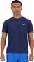 T-Shirt Running New Balance Athletics Bleu Homme
