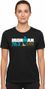 Ironman 70.3 Les Sables D'Olonne Kurzarm T-Shirt Schwarz Women