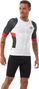 Compressport Stream Men's Short-Sleeve Jersey - White/Black/Red