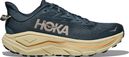 Hoka Challenger 8 Wide Blue/Orange Men's Trail Running Shoes