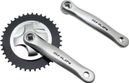 PEDALIER CITY P2R MANIVELLES ALU 170mm PLATEAU 38D. CHAINE 3.30 (1-8 )