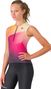 Dames Castelli Speed 3 Triatlon Top Blauw Oranje