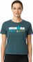 Ironman 70.3 Les Sables D'Olonne Blau Türkis Kurzarm T-Shirt Damen