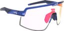 Lunettes AZR Kromic Speed RX Crystal bleu/Écran rouge photochromique