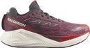 Zapatillas de running Salomon Aero Glide 4 rosa/rojo para mujer