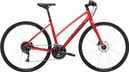Vélo Fitness Trek FX 2 Disque Stagger Shimano Acera/Altus 9V 700 mm Rouge 2023