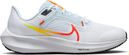 Chaussures de Running Femme Nike Air Zoom Pegasus 40 Blanc Bleu Orange