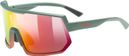 Lunettes Uvex sportstyle 235 moss grgra/mirred