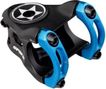 Spank Split 0° stuurpen 31,8 mm Zwart Blauw
