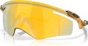 Lunettes Oakley QNTM Kato Transparent Light Curry / Prizm 24K / Ref : OO9481-0456