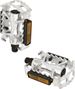 PEDALE VTT ALU OPTIMIZ ARGENT D9/16  (PR) (CALES-PIED ADAPTABLE)